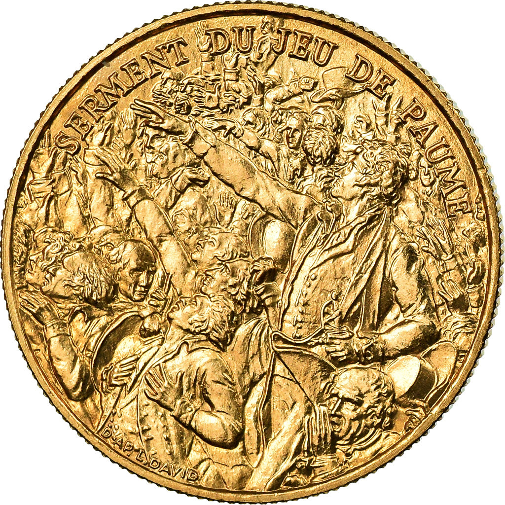 Frankrijk, Medaille, Révolution Française, Serment du Jeu de Paume, History