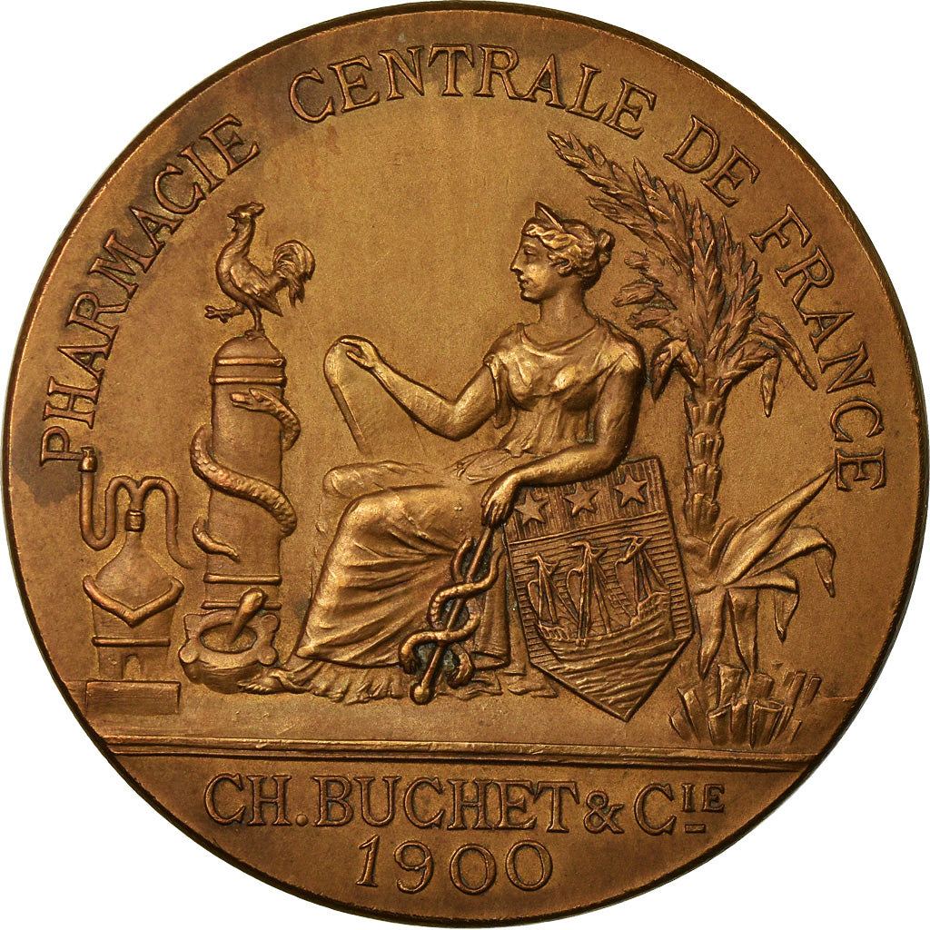 Frankreich, Medaille, Exposition Universelle de Paris, Pharmacie de France
