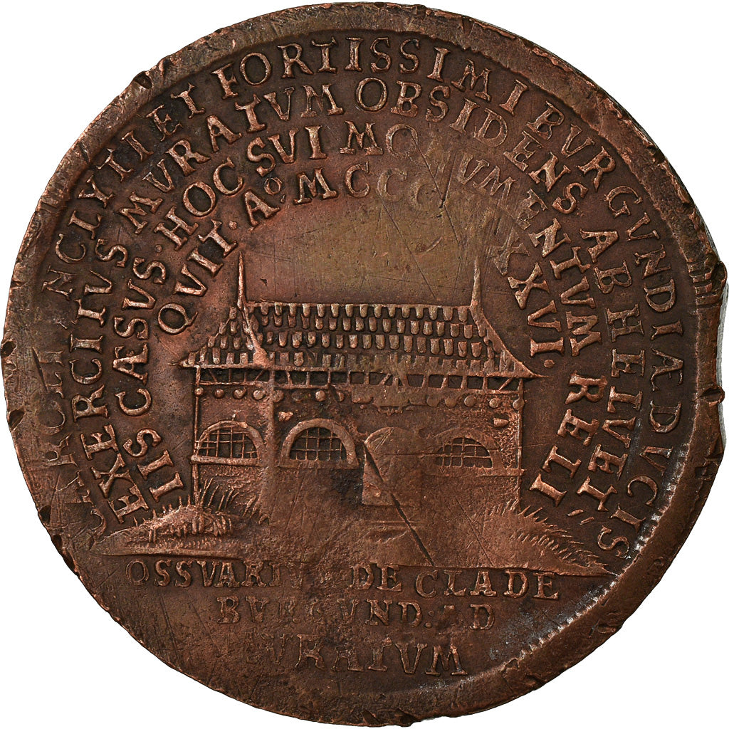 France, Token, Fortification de la Ville de Murat, VF(30-35), Copper