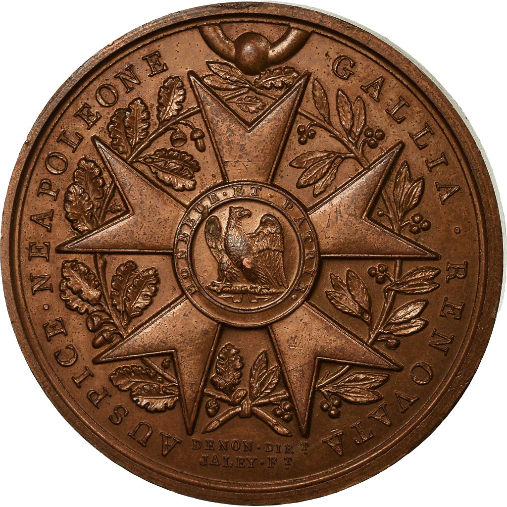 Francia, medalla, Napoléon Ier, Auspice Gallia Renovata, 1969, Andrieu, SC