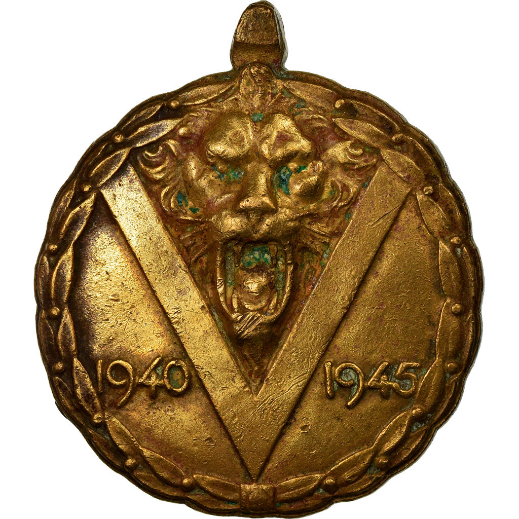 Belgium, Commémorative de la Guerre, Medal, 1940-1945, Very Good Quality