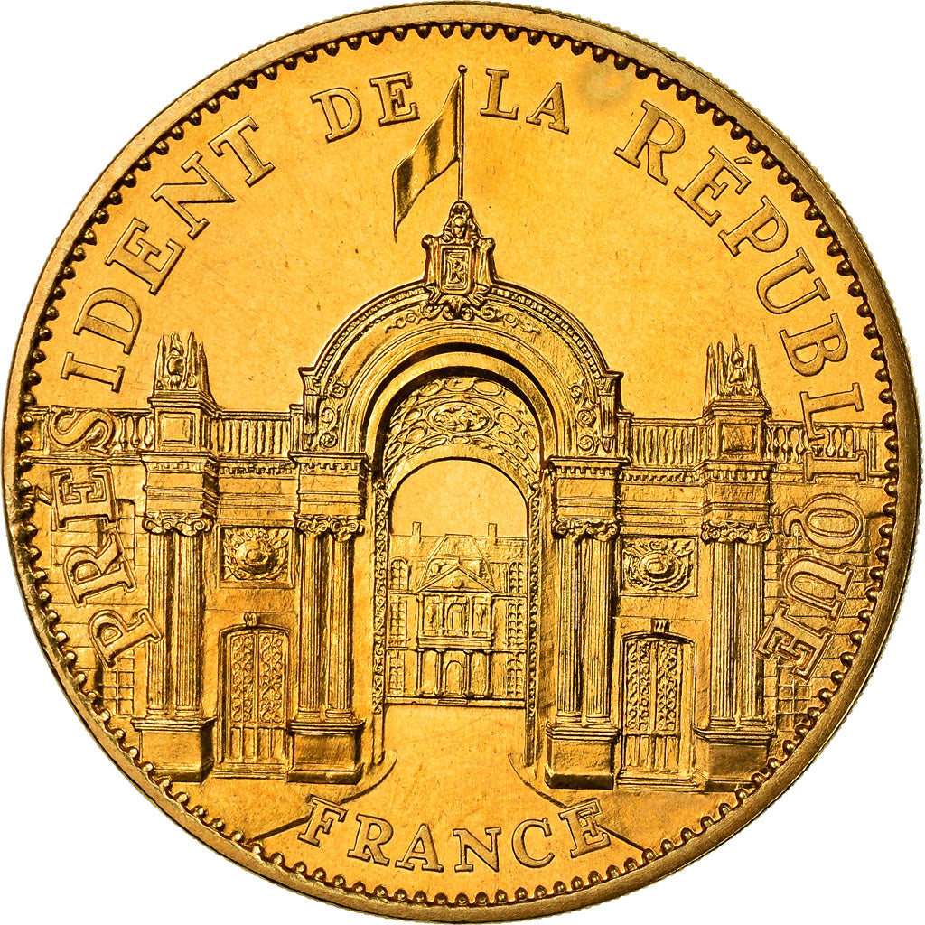 France, Medal, François Mitterrand, Président de la République, Politics