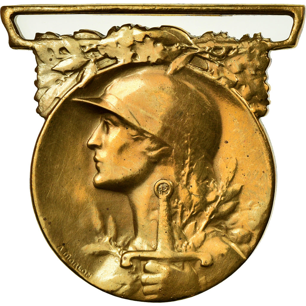 Frankrijk, Grande Guerre, Medaille, 1914-1918, Heel goede staat, Morlon, Bronze