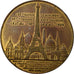 Frankrijk, Medaille, Souvenir d'Ascension de la Tour Eiffel, 1889, Trotin, ZF+