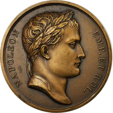 France, Medal, Napoléon Ier, Bataille d'Austerlitz, History, Restrike, MS(63)