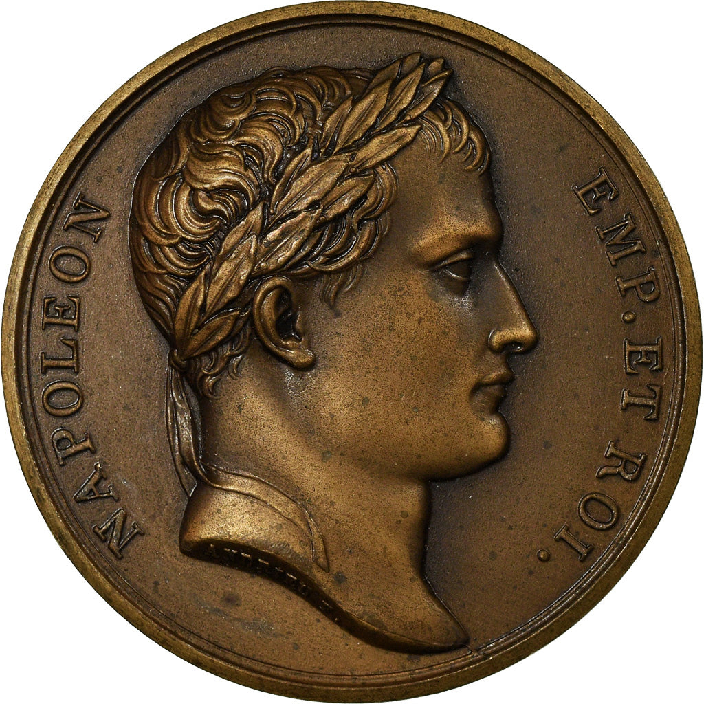 France, Medal, Napoléon Ier, Entrée à Moscou, History, Restrike, MS(63)