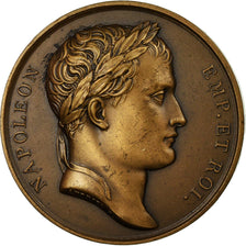 France, Medal, Napoléon Ier, Bataille d'Iena, History, Restrike, MS(63), Bronze