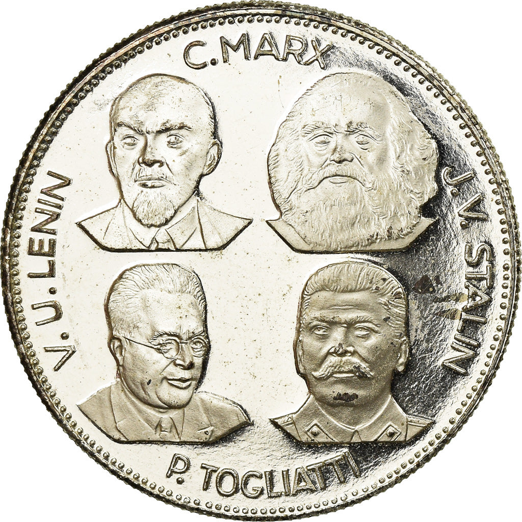 Francia, medaglia, Les Leaders Communistes, Togliatti, Politics, Society, War