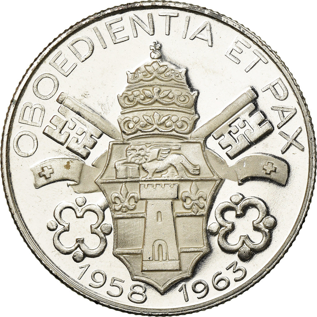 Vatican, Medal, Le Pape Jean XXIII, AU(55-58), Silver