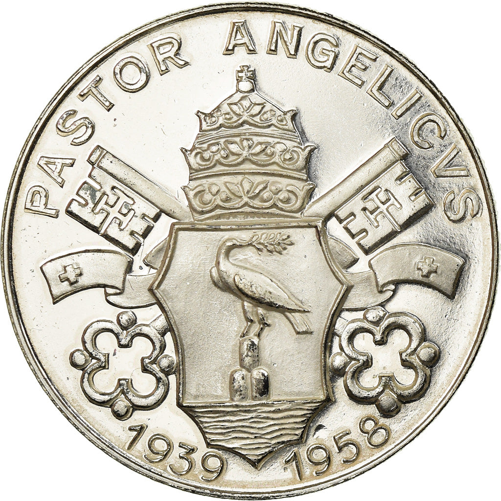 Vatican, Medal, Le Pape Pie XII, AU(55-58), Silver