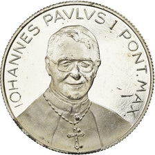 Vaticano, medaglia, Jean-paul Ier, SPL-, Argento