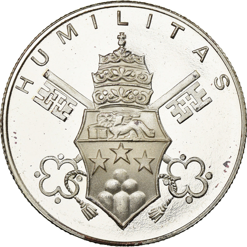 Vaticano, medaglia, Jean-paul Ier, SPL-, Argento