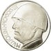 Italy, Medal, Mussolini, Politics, Society, War, AU(55-58), Silver