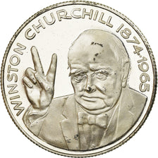 United Kingdom , Medaille, Winston Churchill, Politics, Society, War, VZ, Silber