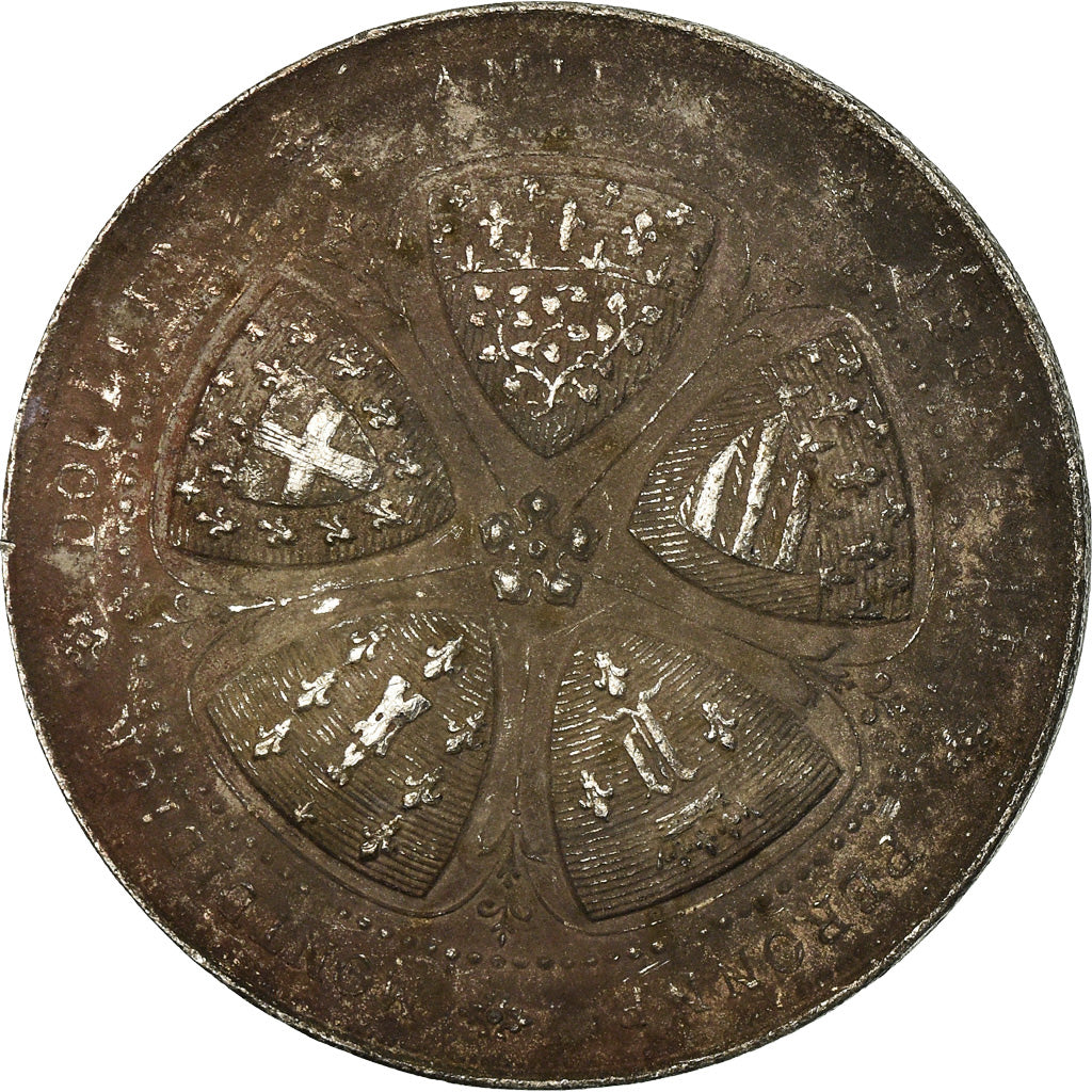 France, Medal, Société Industrielle d'Amiens, 1861, VF(20-25), Silver