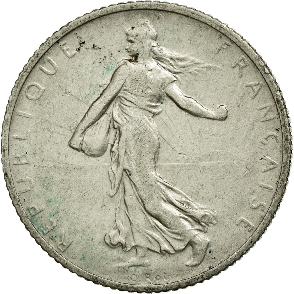 Münze, Frankreich, Semeuse, Franc, 1910, SS, Silber, Gadoury:467