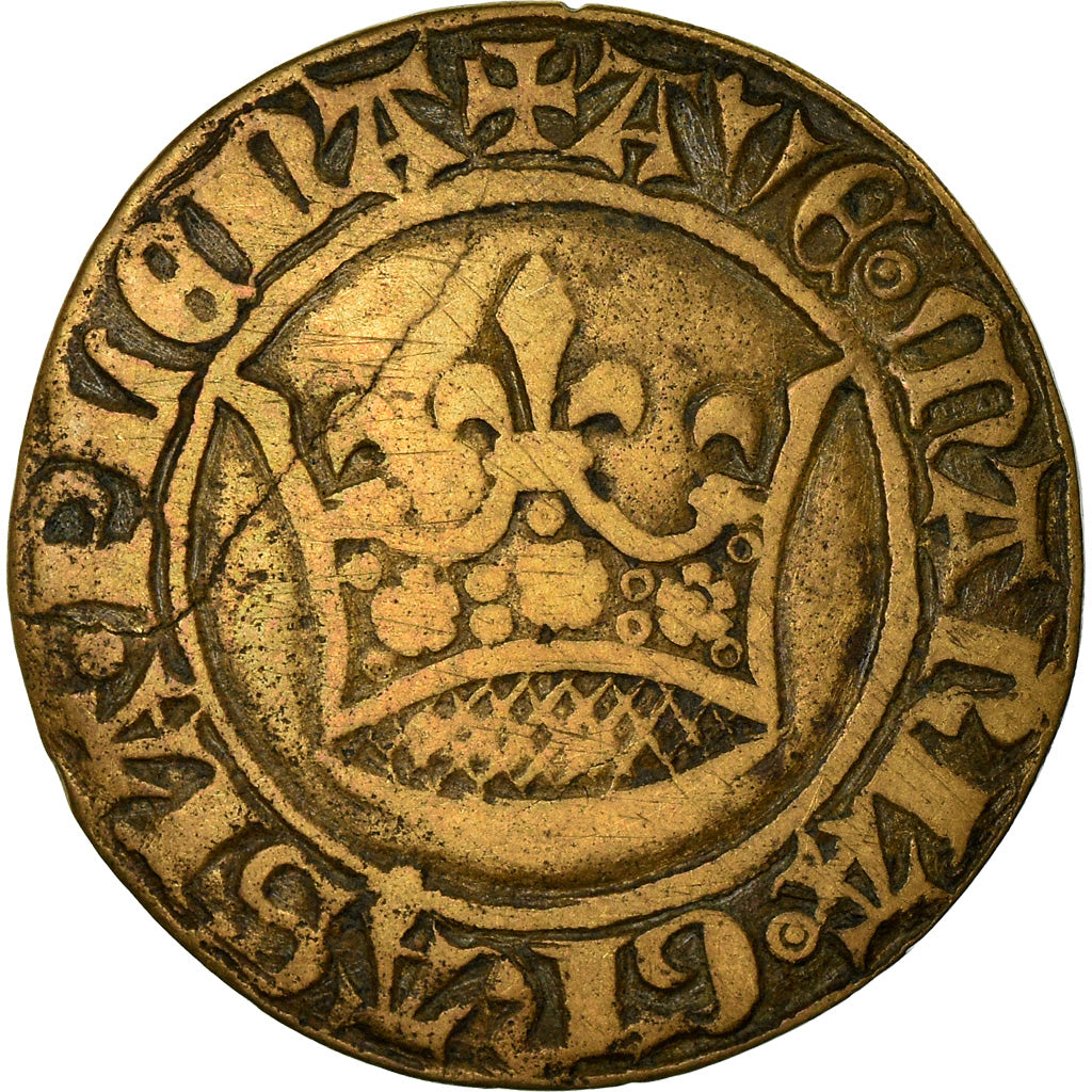 France, Token, Jeton de Compte à la Couronne, History, EF(40-45), Copper