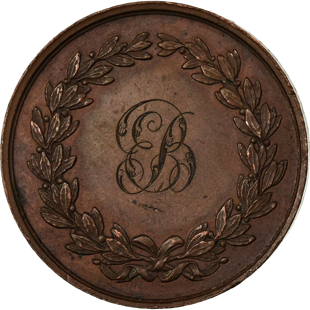 France, Medal, Ecole de Commerce de Paris, Domard, AU(50-53), Bronze