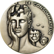 Francia, Token, 81ème Congrès des Notaires de France, Lyon, 1985, SC, Plata