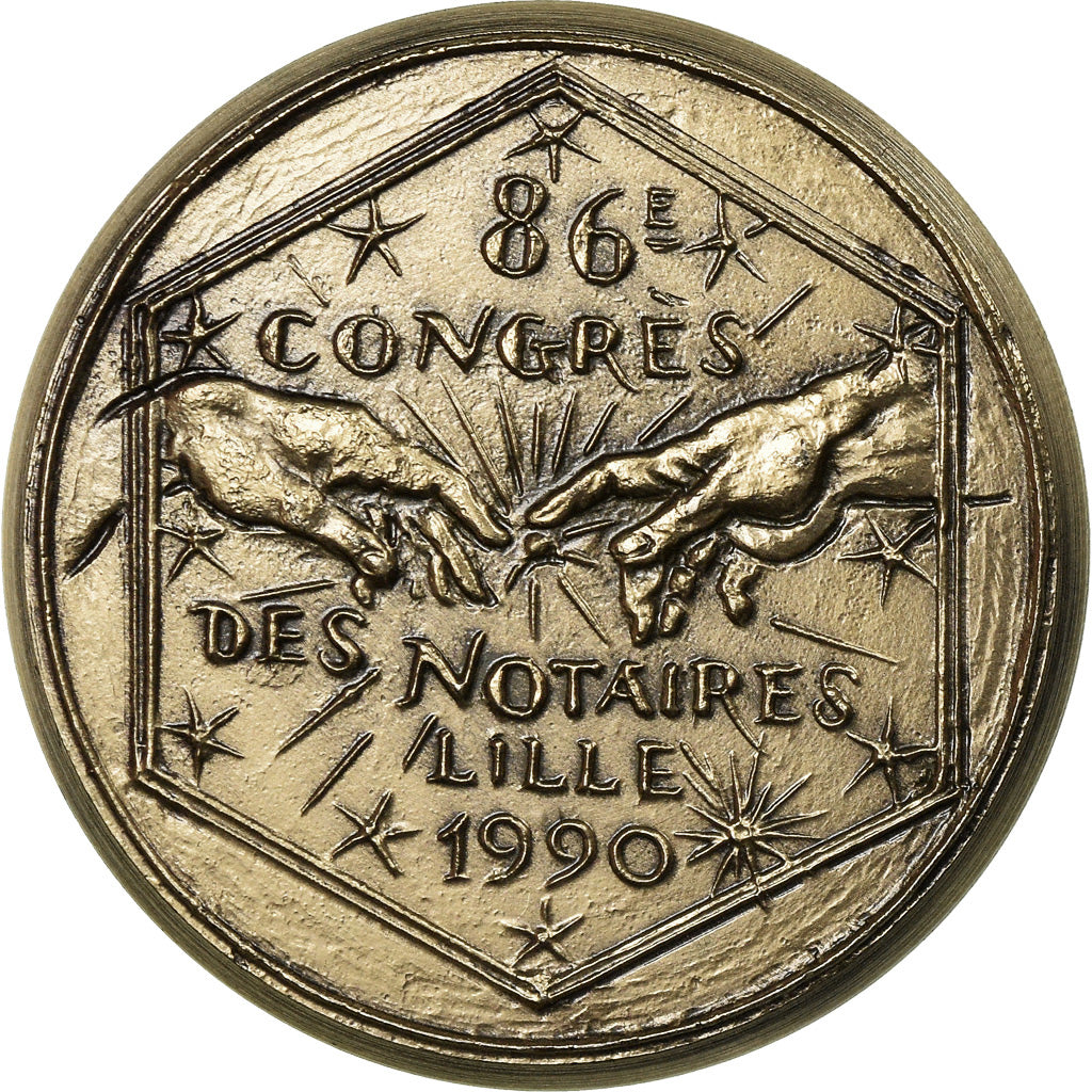 França, Token, 86ème Congrès des Notaires de France, Lille, 1990, Corbin