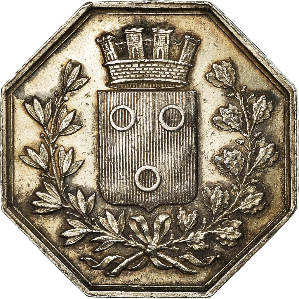 France, Token, Notaires de l'Arrondissement de Macon, AU(55-58), Silver
