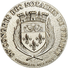 Francia, Token, 80ème Congrès des Notaires de France, Versailles, 1984, EBC+
