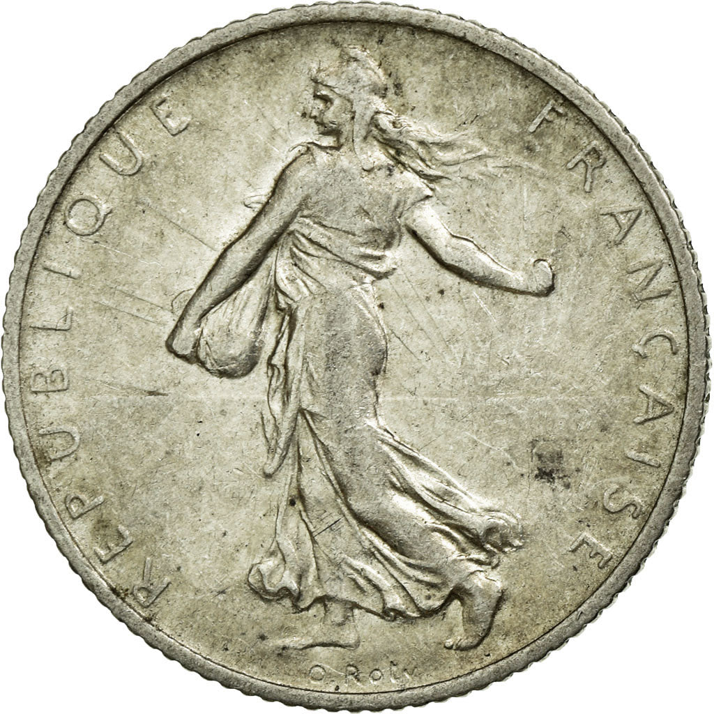 Monnaie, France, Semeuse, Franc, 1911, TTB, Argent, Gadoury:467