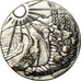 Francia, Token, 82ème Congrès des Notaires de France, Nice, 1986, BB+, Argento