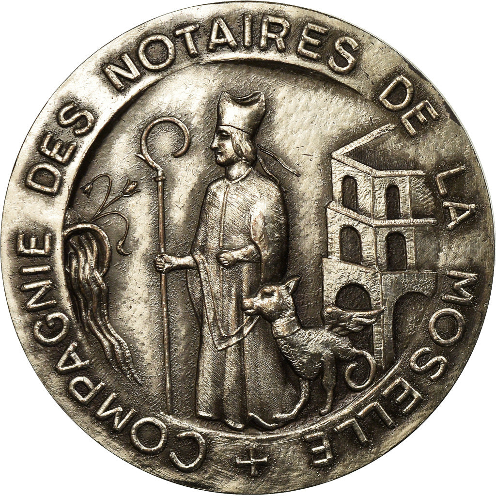 Frankreich, Token, Compagnie des Notaires de la Moselle, SS+, Silber
