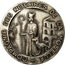 Frankreich, Token, Compagnie des Notaires de la Moselle, SS+, Silber