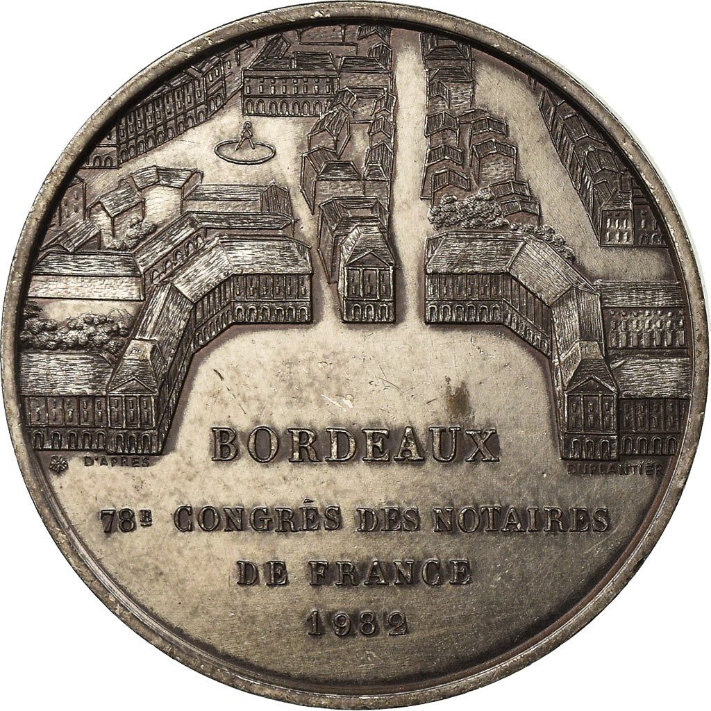 France, Token, 78ème Congrès des Notaires de France, Bordeaux, 1982