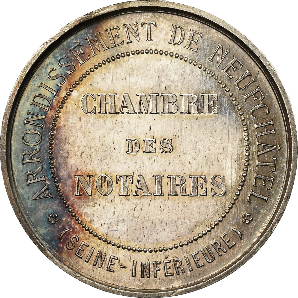 France, Token, Notaires de l'arrondissement de Neufchâtel, Dorville, MS(60-62)