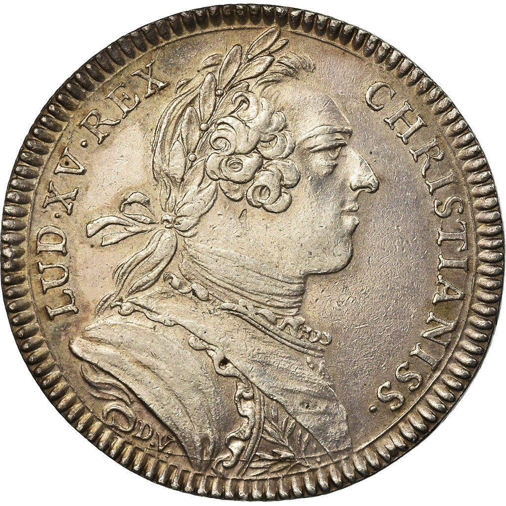 Francia, Token, Louis XV, Notaires Royaux de Paris, 1720, Duvivier, SPL-