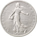 Coin, France, Semeuse, Franc, 1911, EF(40-45), Silver, Gadoury:467