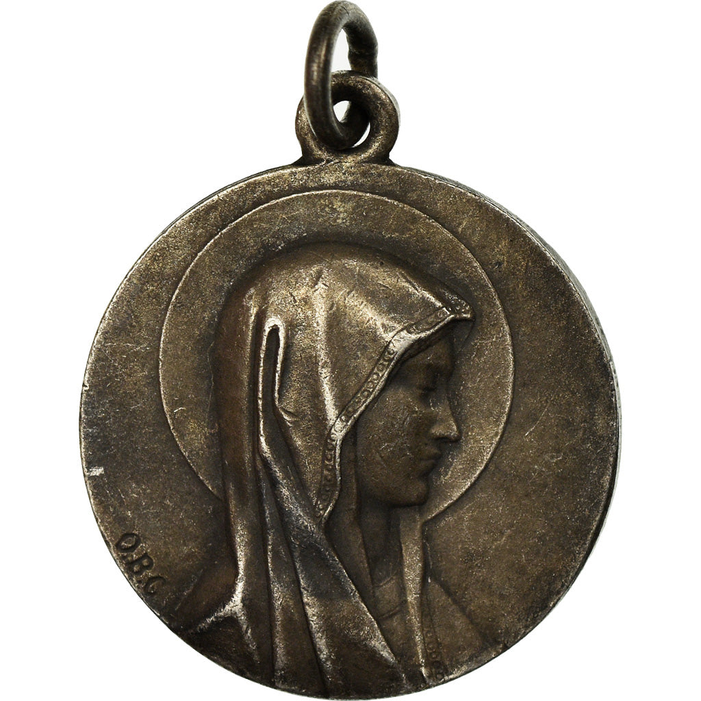 France, Medal, Apparition de la Sainte Vierge dans la Grotte de Lourdes