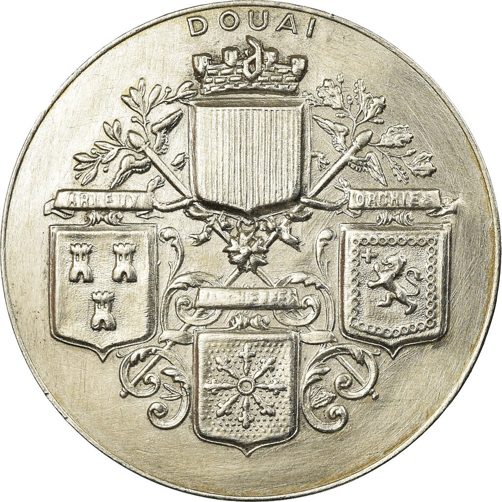 France, Token, Chambre de commerce de Douai, AU(55-58), Silver