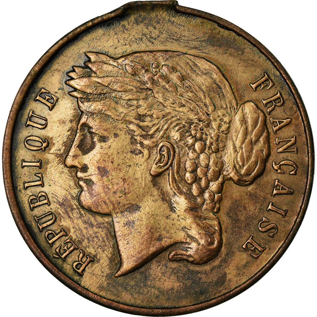 Francia, medaglia, Souvenir de la Fête Nationale du 14 Juillet, 1887, BB, Rame