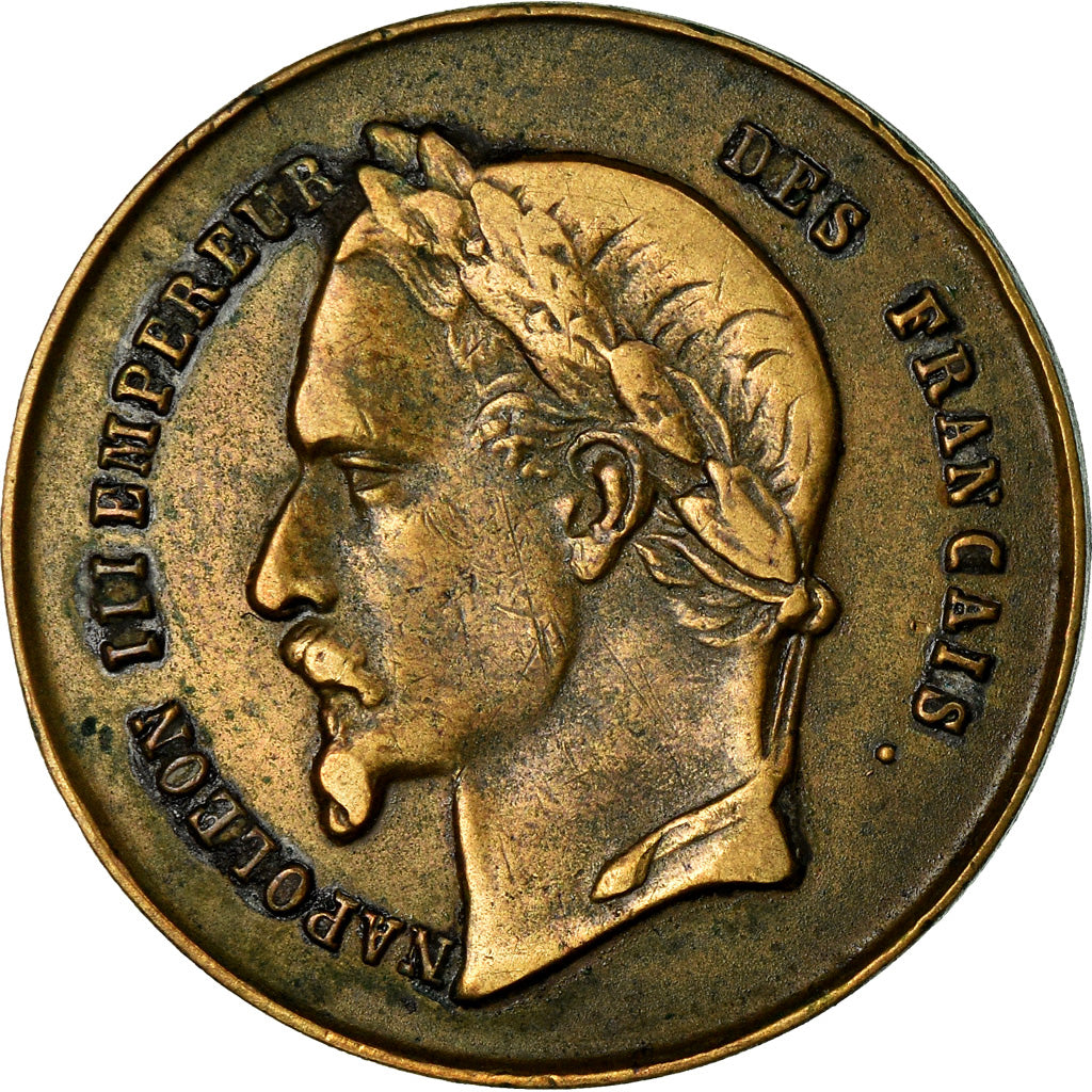 France, Medal, Napoléon Ier, Empereur, EF(40-45), Copper