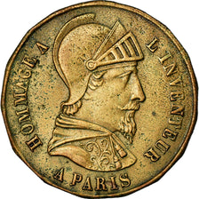 France, Token, Trades, Crayons Mengin, Faubourg Saint-Martin, AU(55-58), Brass