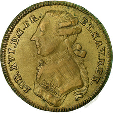 France, Token, Louis XVI, Felicitas publicas, AU(50-53), Copper