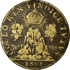 France, Token, Henri IV, Cour des Monnaies de Paris, History, 1603, VF(20-25)