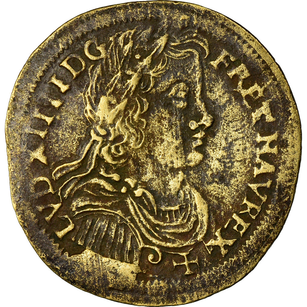 Francia, Token, Louis XIV, Nuremberg, Rechenpfennig, History, MB, Ottone