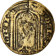 France, Token, Jeton de Compte au Roi Debout, History, VG(8-10), Brass