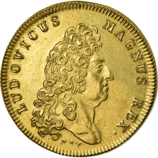 France, Jeton, Louis XIV Le Grand, History, SUP, Cuivre