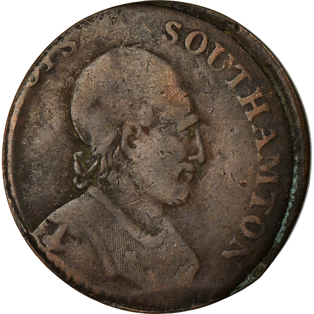 United Kingdom , Token, Half Penny, Bevois Southampton, History, 1796