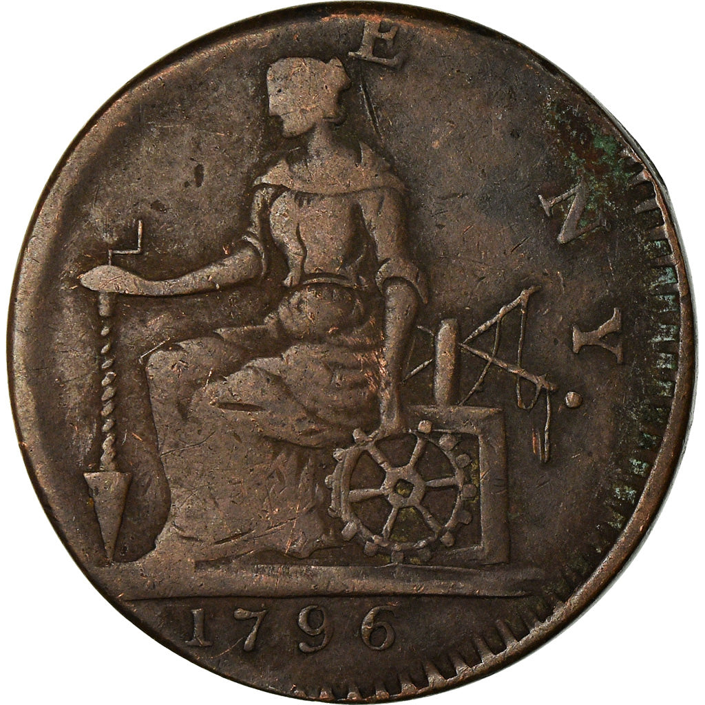 United Kingdom , Token, Half Penny, Bevois Southampton, History, 1796