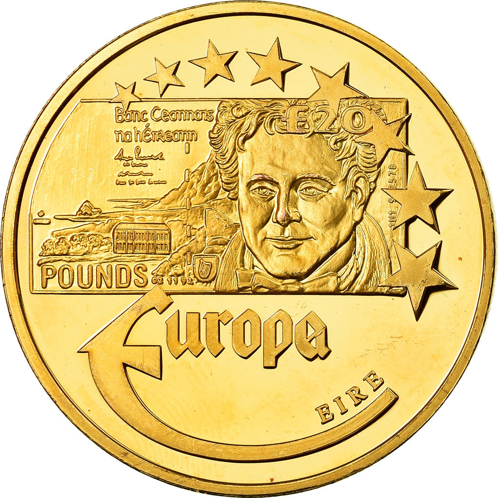 Ireland - Eire, Medal, Europa, 20 Pounds, Politics, Society, War, 2003