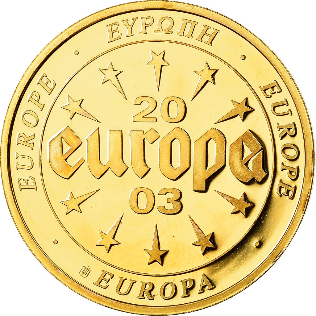 Ireland - Eire, Medal, Europa, 20 Pounds, Politics, Society, War, 2003
