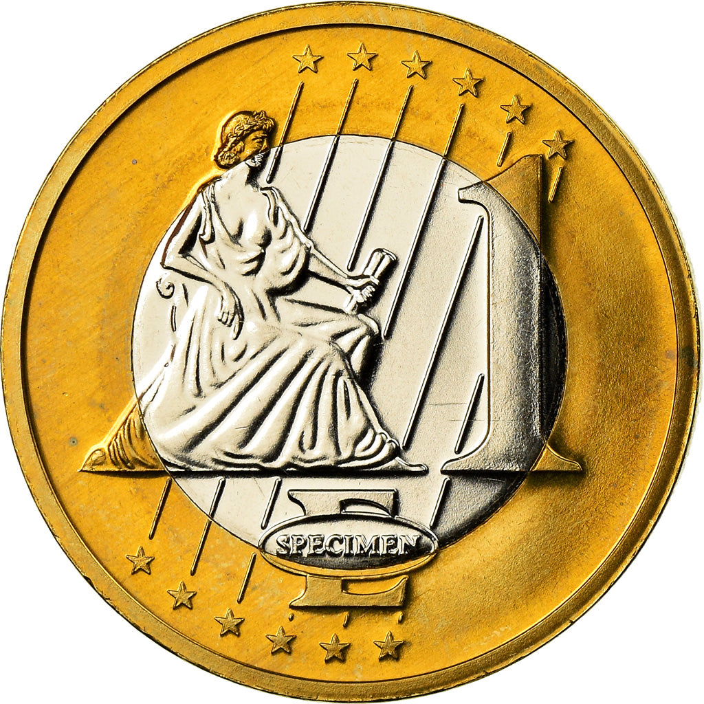 Slovakia, Euro, Essai-Trial, 2003, MS(65-70), Bi-Metallic