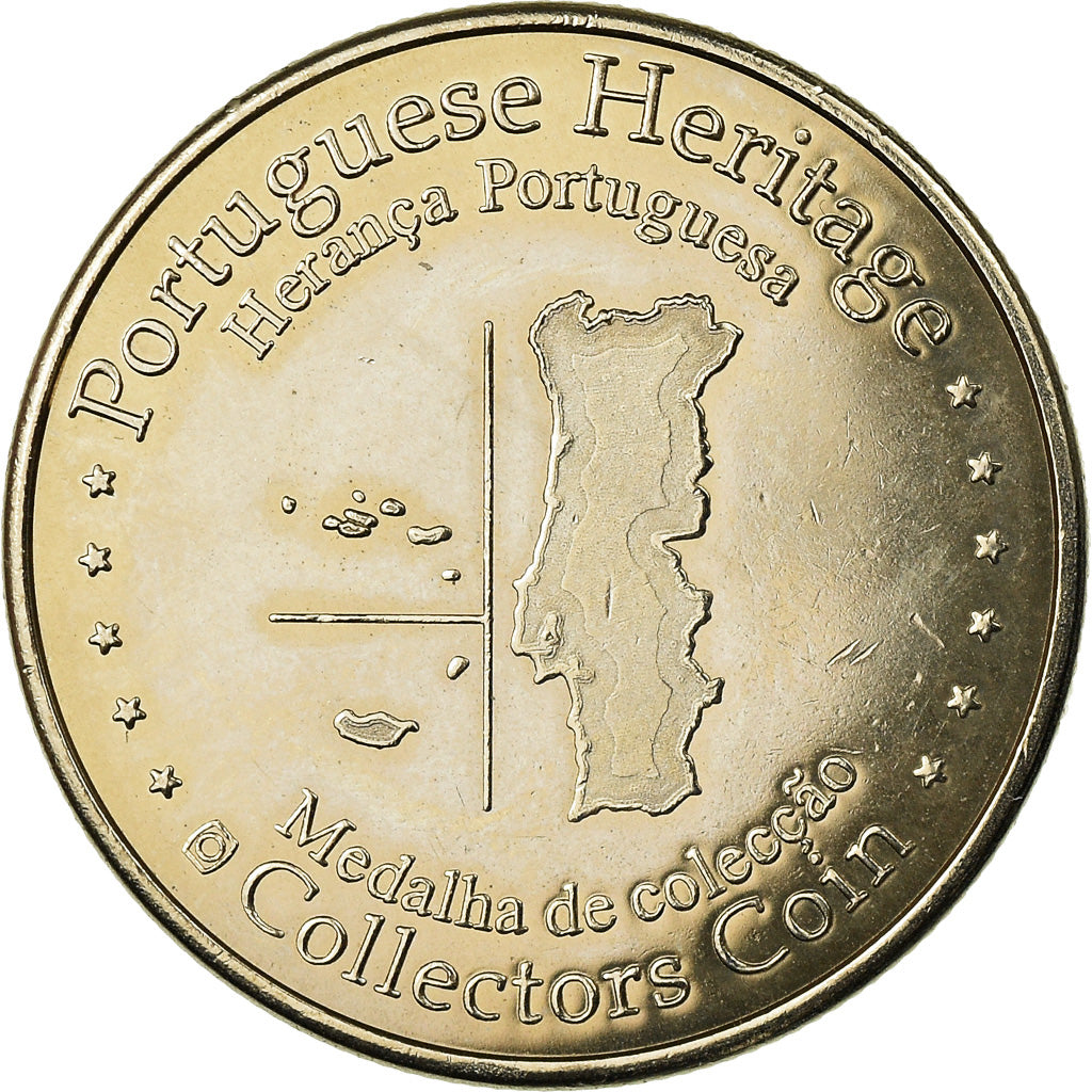 Portugal, Token, Mosteiro Da Batalha, Leiria, History, MS(63), Copper-nickel